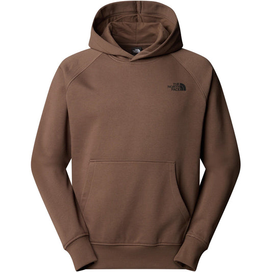 The North Face Herren-Kapuzenpullover – M Raglan Box Nse Hoodie – Braun