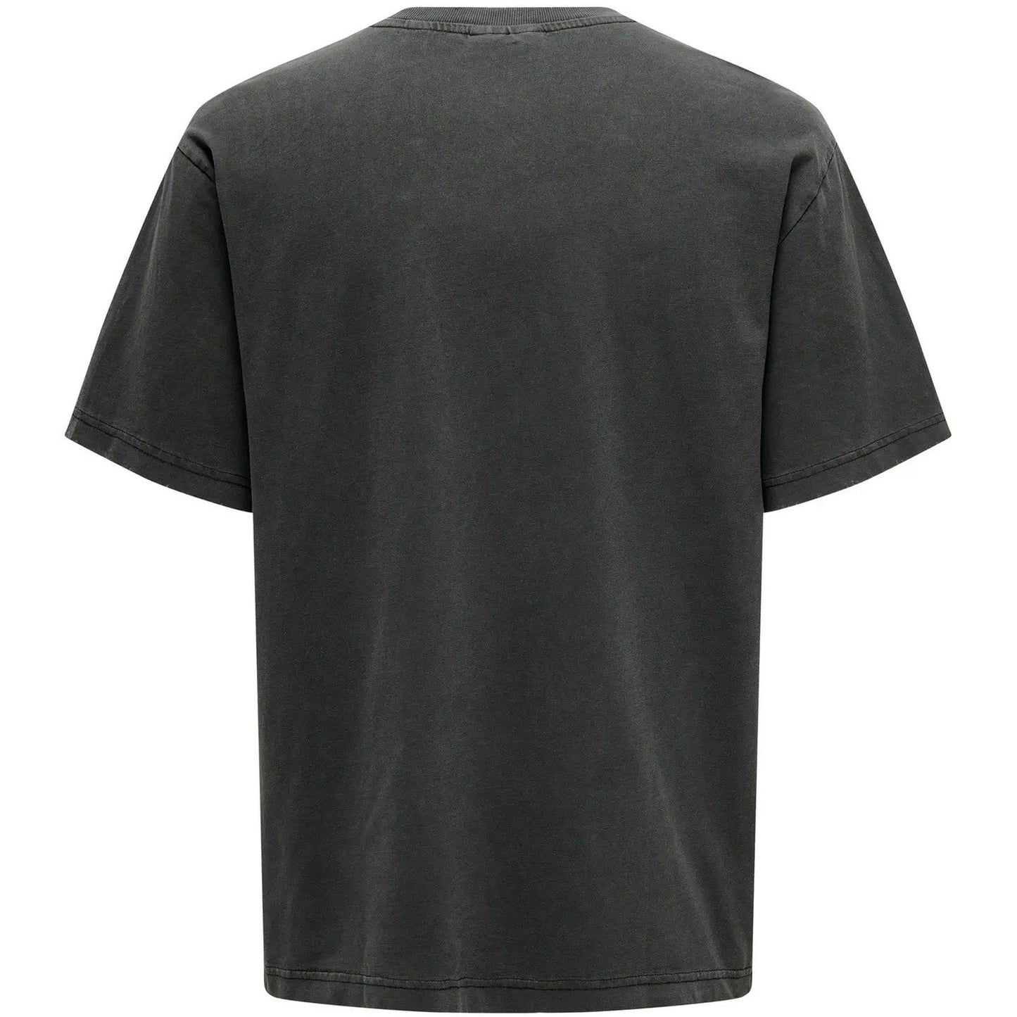 T-shirt Uomo Only & Sons - Onsdistress Rlx Ss Tee Noos - Nero