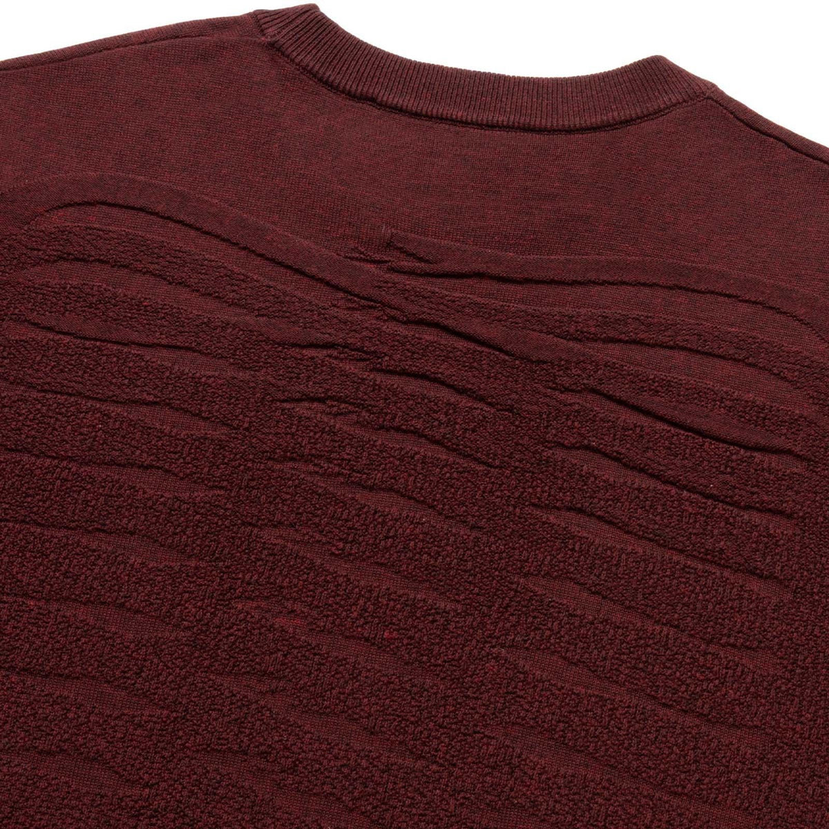 Felpe senza cappuccio Uomo Propaganda - Sweater Ribs - Bordeaux