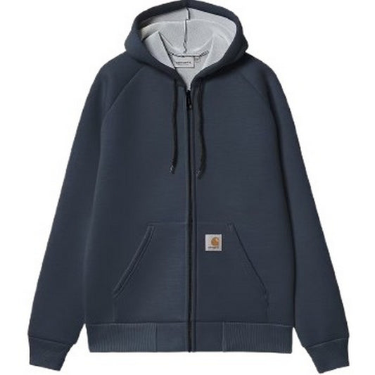 Carhartt Wip Vestes pour hommes - Veste à capuche Car-Lux - Bleu