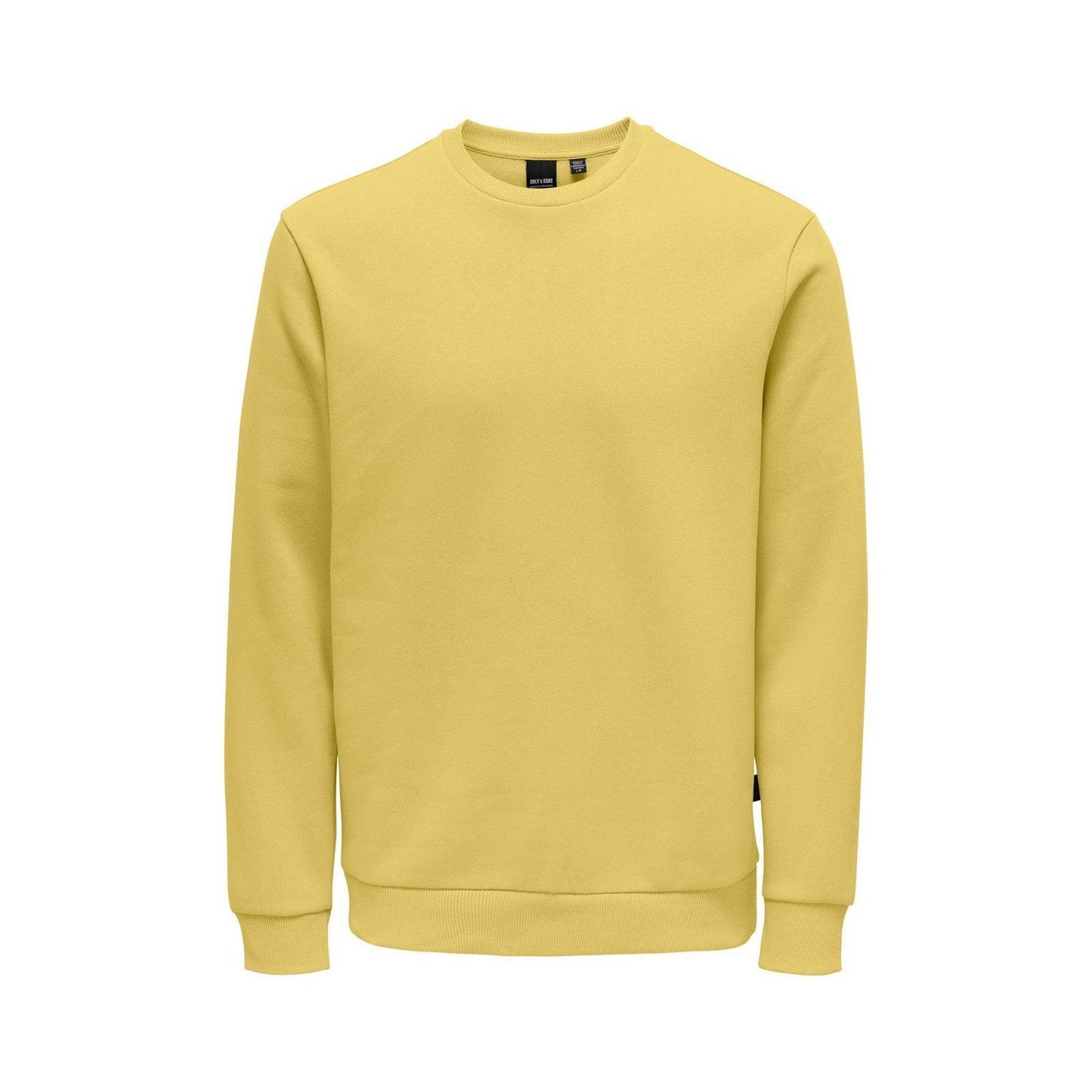 Felpe senza cappuccio Uomo Only & Sons - Onssouth Reg Crew Neck Sweat Cs - Giallo