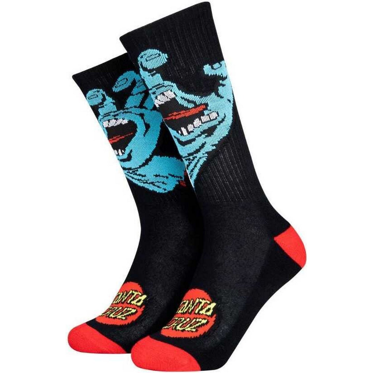 Calze Ragazzi Unisex Santa Cruz - Youth Screaming Hand Sock - Nero