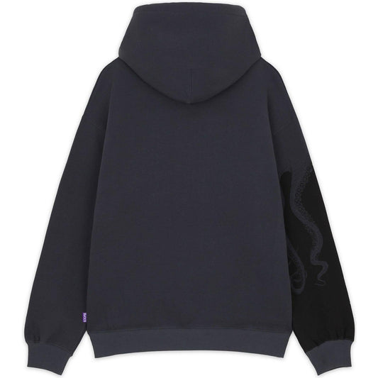 Sudaderas con capucha Octopus para hombre - Sudadera con capucha Octopus Side - Gris