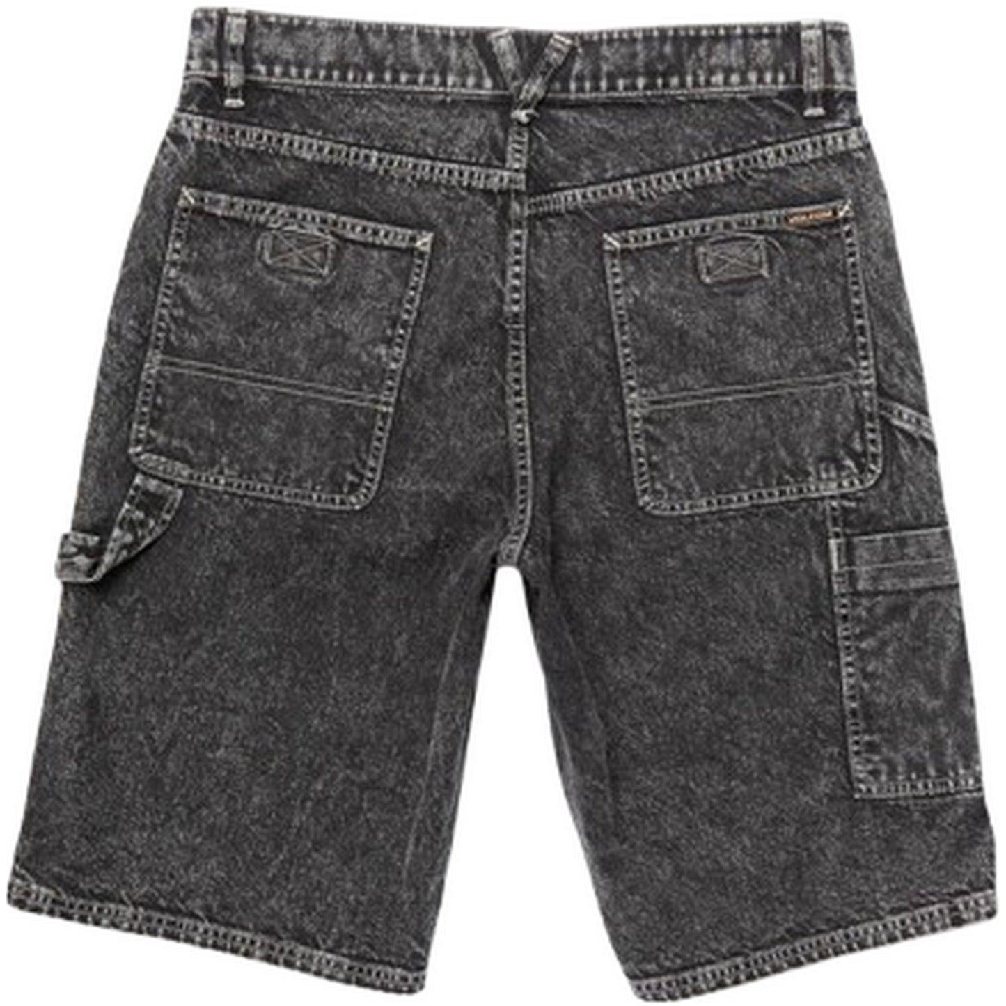 Bermuda Uomo Volcom - Labored Denim Utility Short - Nero