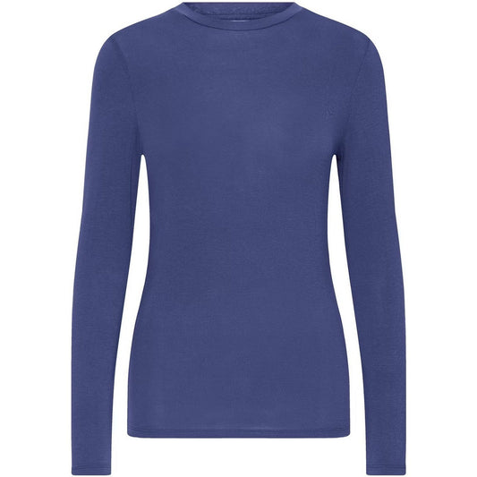 T-shirts pour femmes Ichi - Ihphiluca Ls2 - Bleu