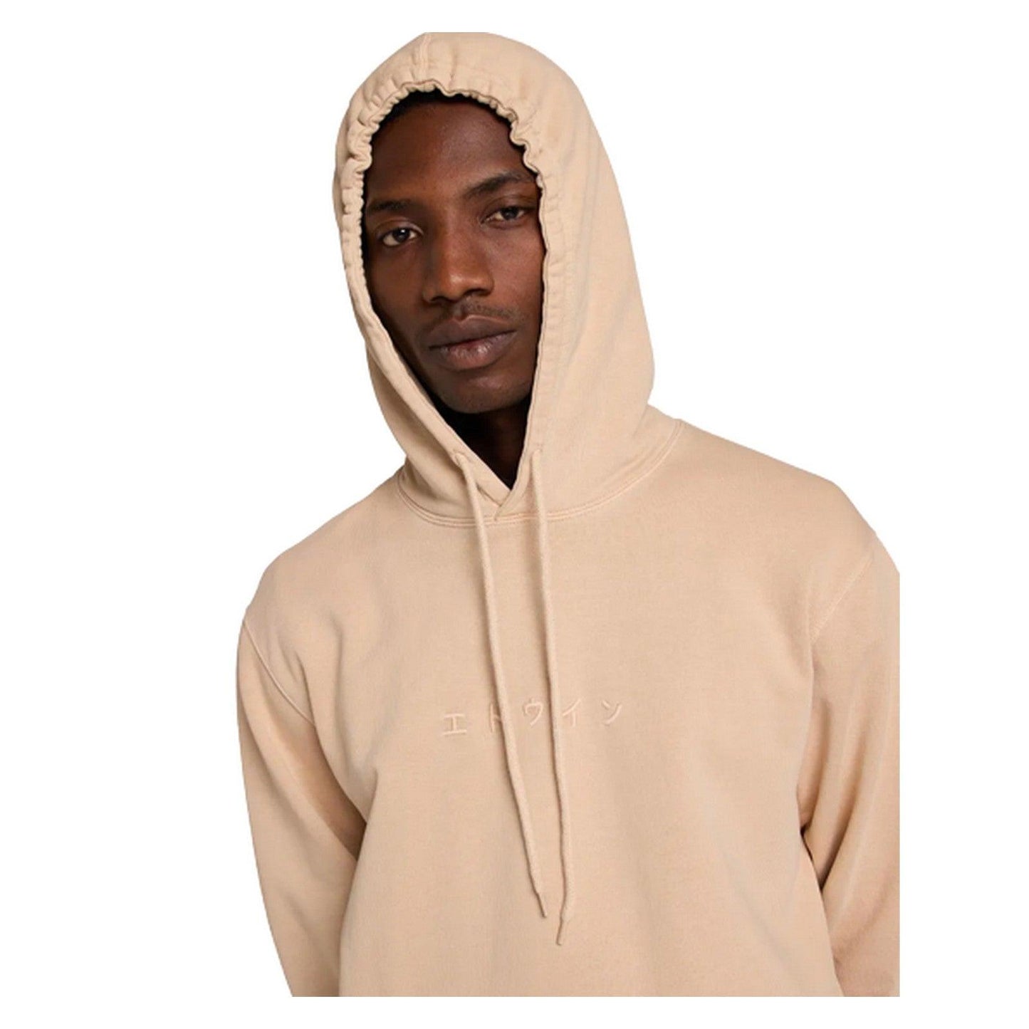 Sweats à capuche pour hommes Edwin - Sweat à capuche Katakana - Beige