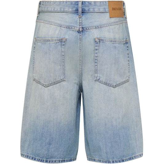 Bermuda Uomo Only & Sons - Onscarl Ball Lb 2958 Tai Dnm Shorts Noos - Blu