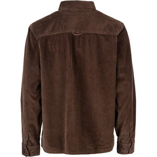 Iriedaily Men's Casual Shirts - Bubble Cord Shirt - Brown