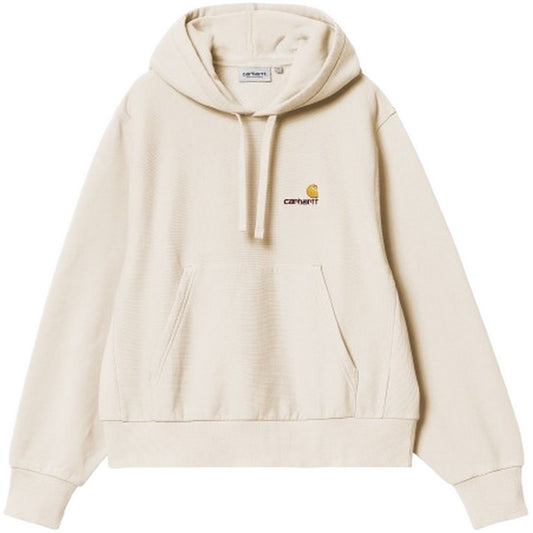 Carhartt Wip Sweats à capuche pour femmes - W' HD American Script Sweat - Gris