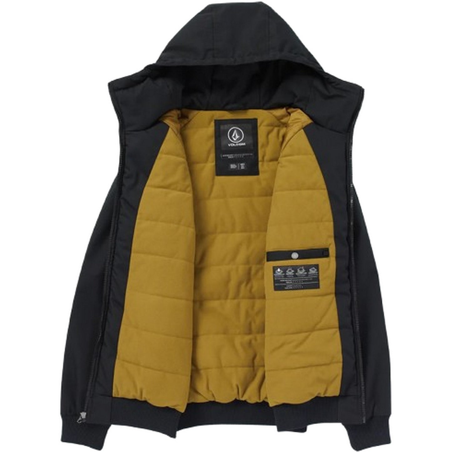 Volcom Herrenjacken – Hernan 10K Jacke – Schwarz