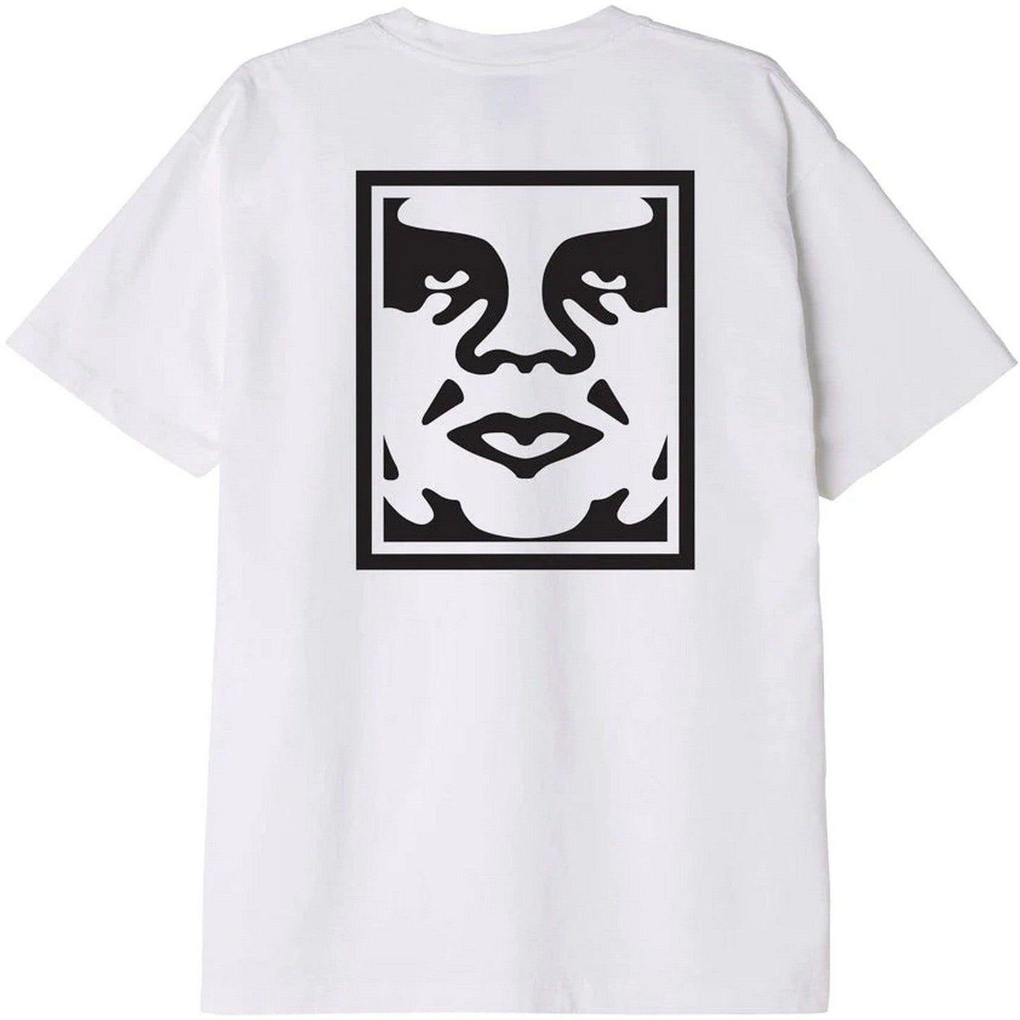 T-shirt Unisex Obey - Obey Bold Icon Heavyweight Tee - Bianco