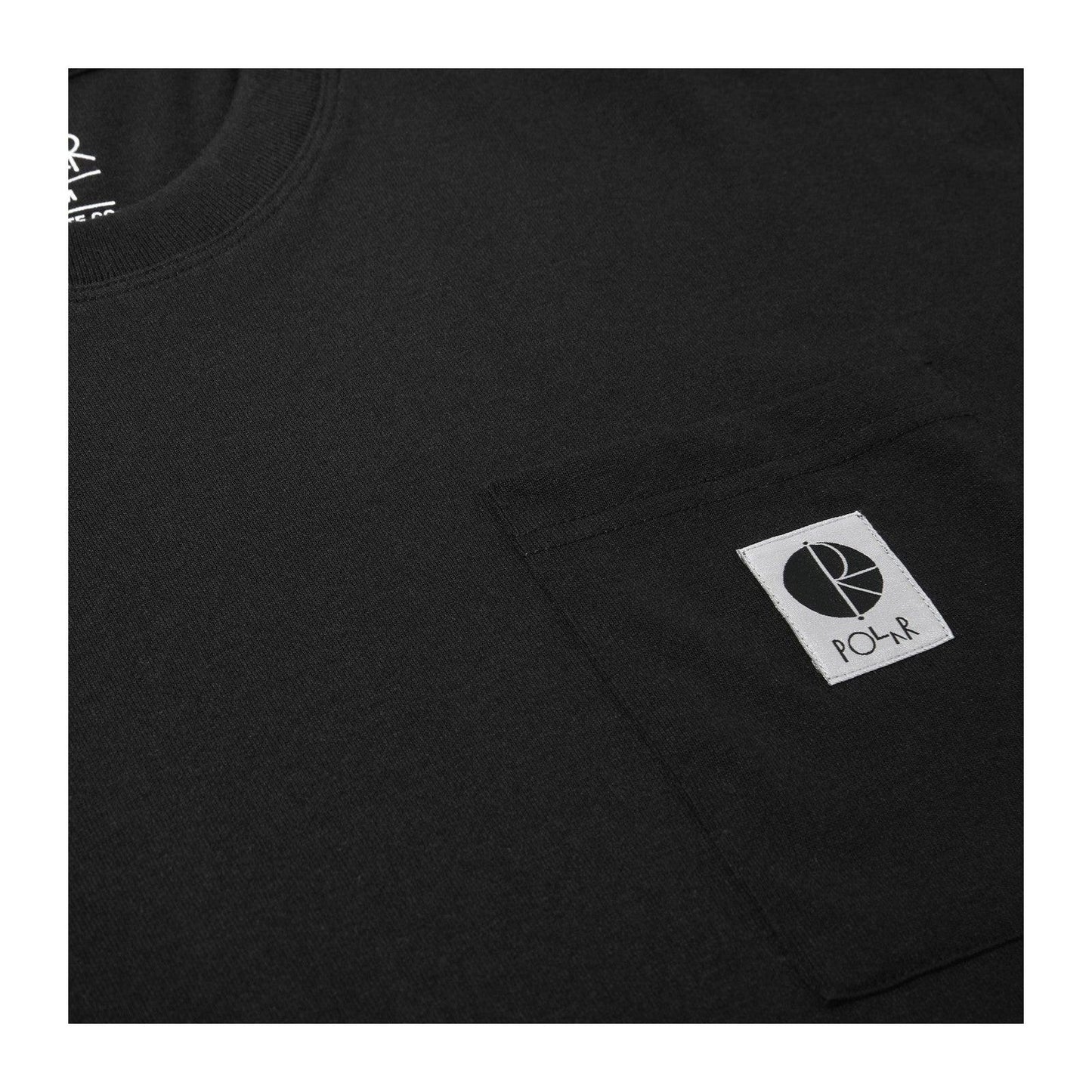 T-shirt Uomo Polar - Polar Skate Co. Pocket Tee - Nero