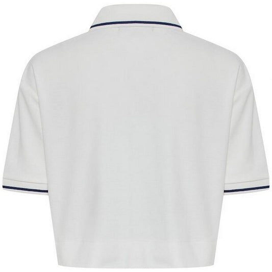 Damska koszulka polo Jogg Concept – koszulka polo Jcsafio – biała