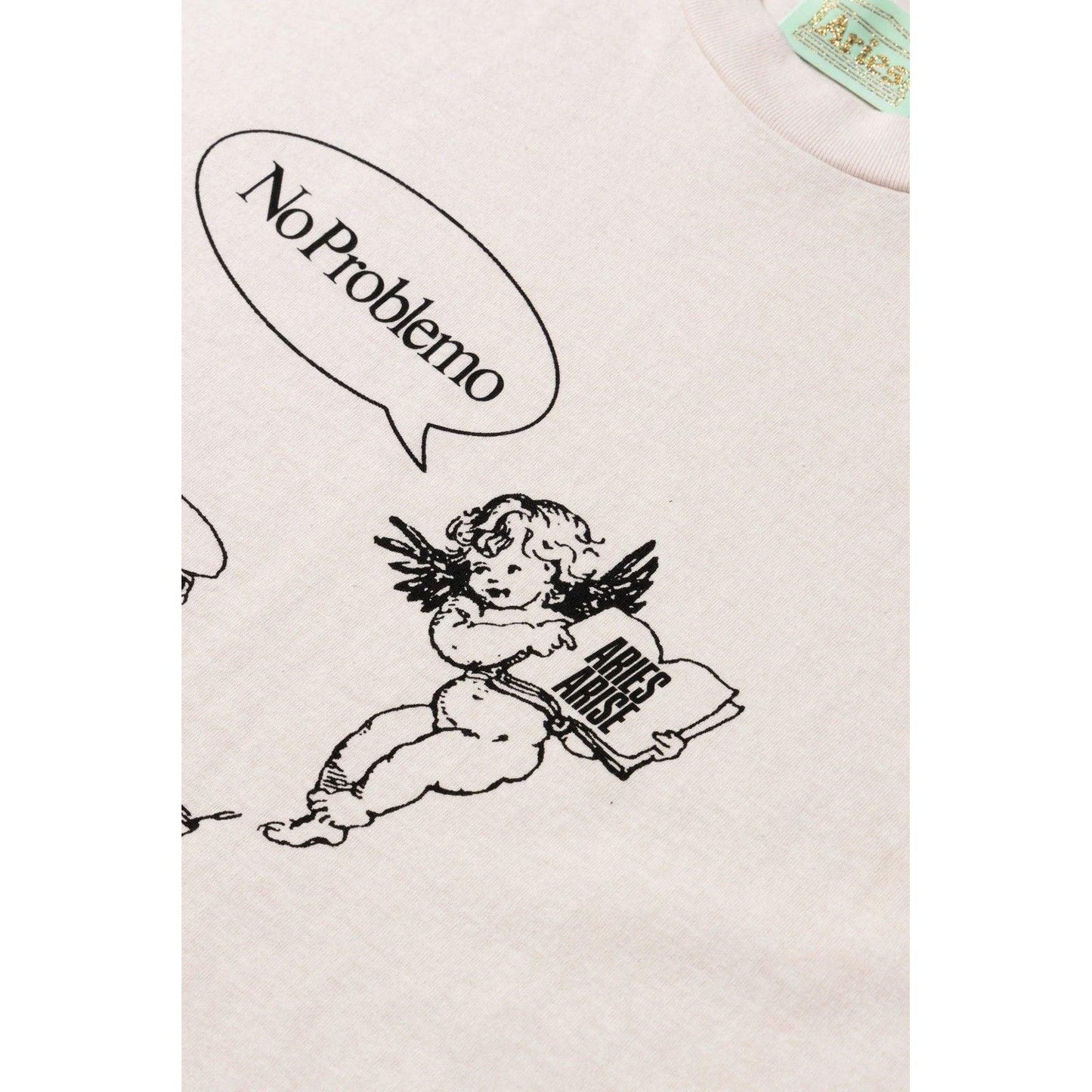 T-shirt Uomo Aries - Cherub Ss Tee - Panna