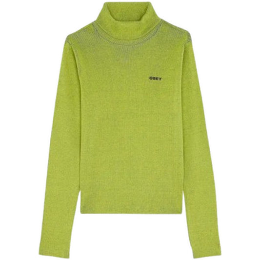 Koszule unisex z długim rękawem Obey - koszulka z golfem Alias Ls - żółta