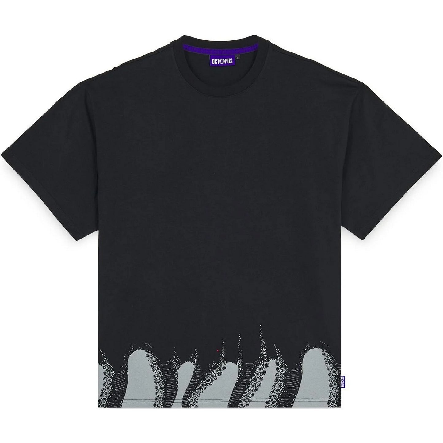 T-shirt Uomo Octopus - Octopus Lower Tee - Nero