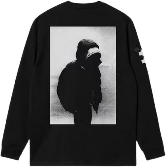 Maglie a manica lunga Uomo Carhartt Wip - L/S Archive Script T-Shirt - Nero