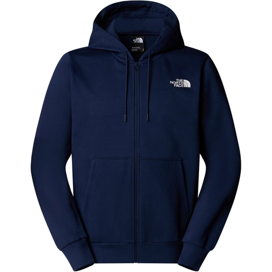 The North Face Sweats à capuche pour hommes - M Simple Dome Full Zip Hoodie - Bleu