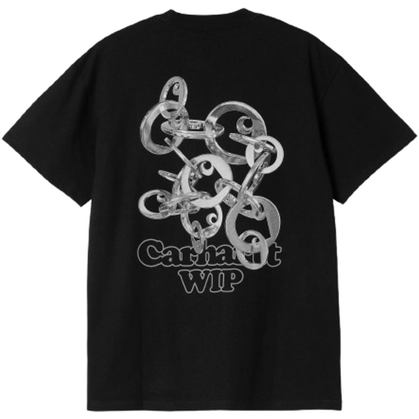 T-shirt Uomo Carhartt Wip - S/S Linked Charms T-Shirt - Nero