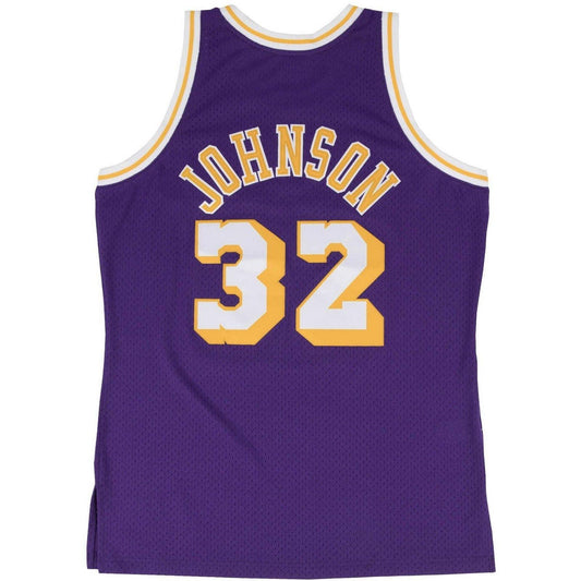 Camisetas sin mangas para hombre Mitchell & Ness - Jersey Swingman - Púrpura