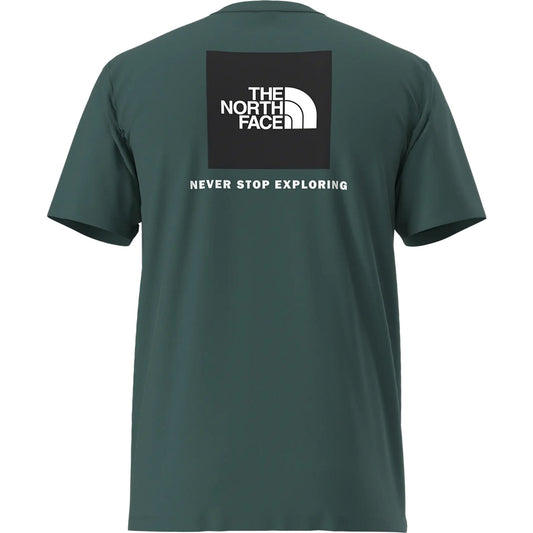 T-shirt Uomo The North Face - M Evolution Box Nse Regular Short Sleeve - Verde