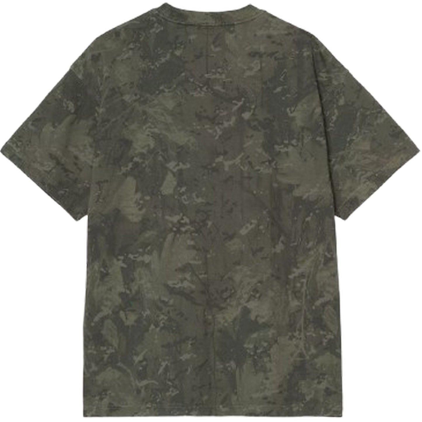 T-shirt męski Carhartt Wip – T-shirt typu Combi S/S Camo – zielony