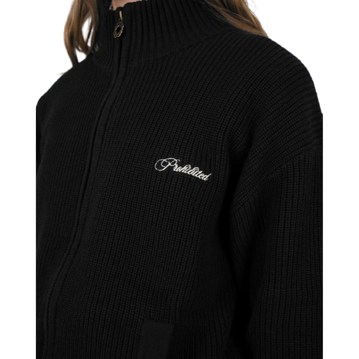 Giacche Uomo Prohibited - Campus Knit Jacket - Nero