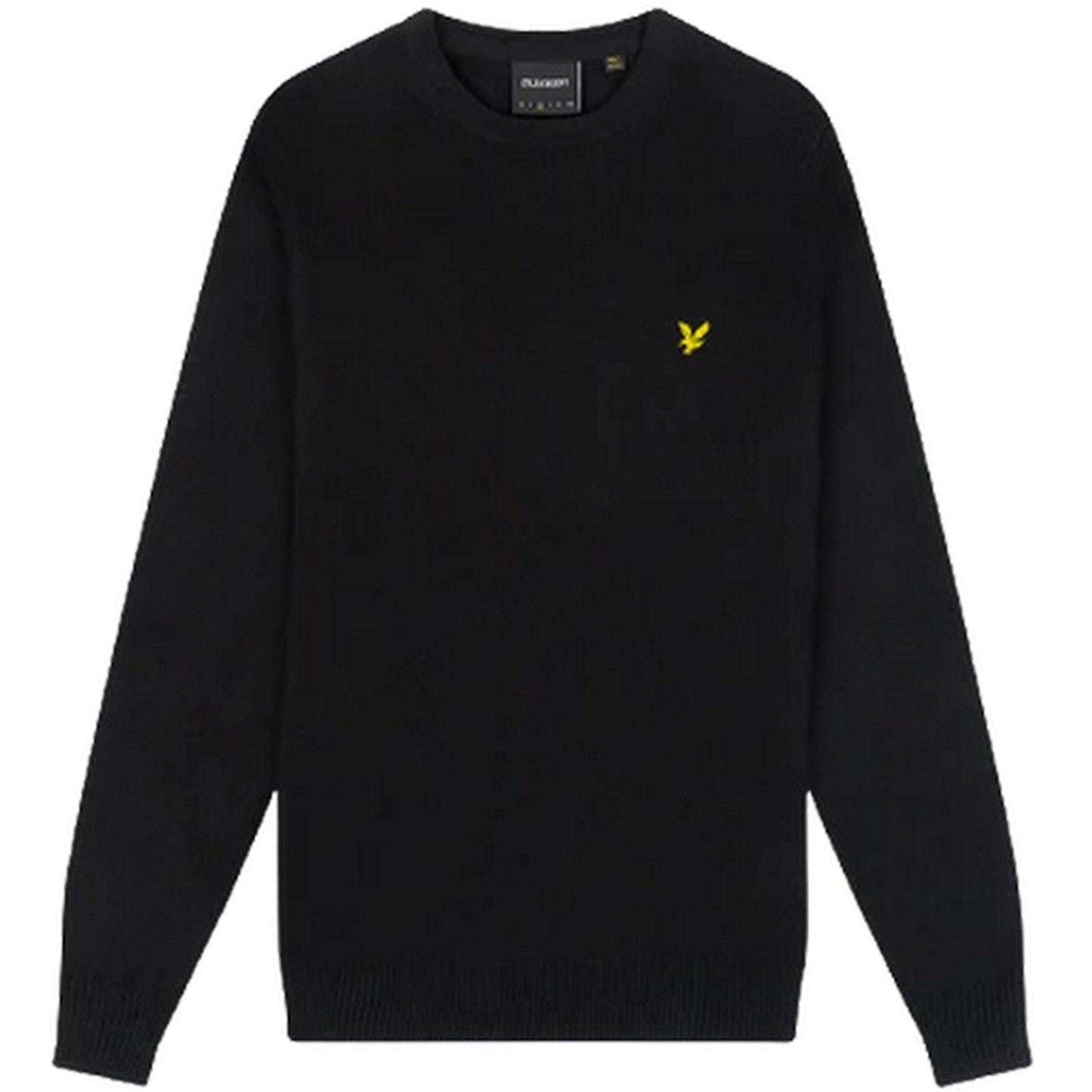 Maglioni Uomo Lyle & Scott - Crew Neck Cotton Merino Jumper - Nero