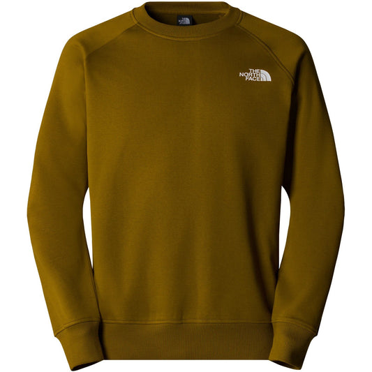 The North Face Herren-Kapuzenpullover – M Raglan Box Nse Crew – Grün