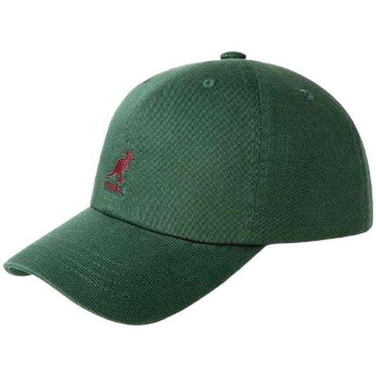 Casquettes de baseball unisexe Kangol - Washed Baseball - Vert