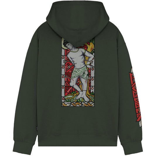 Sudaderas con capucha Propaganda para hombre - Sudadera Sebastian - Verde