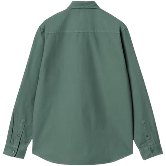 Carhartt Wip Freizeithemden für Herren – L/S Bolton Shirt – Grün