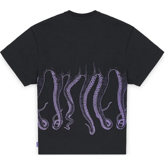 T-shirt Uomo Octopus - Octopus Outline Tee - Nero