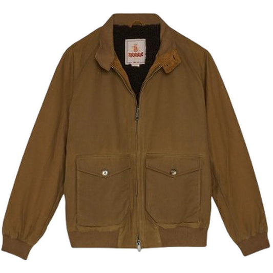 Baracuta Vestes pour hommes - Coton ciré G9 Af Pocket - Beige