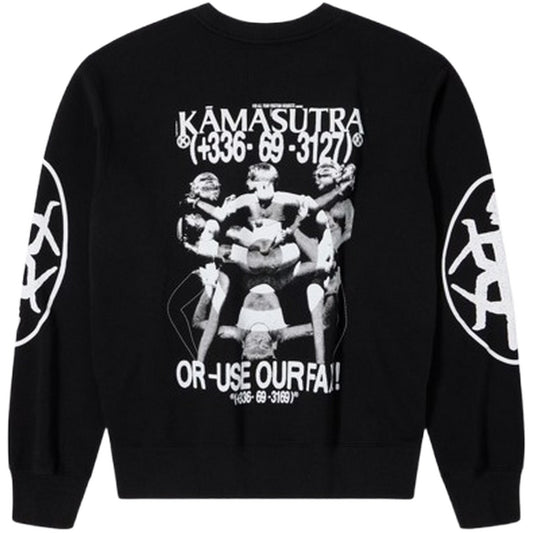 Felpe senza cappuccio Uomo Edwin - Kamasutra Sweat - Nero