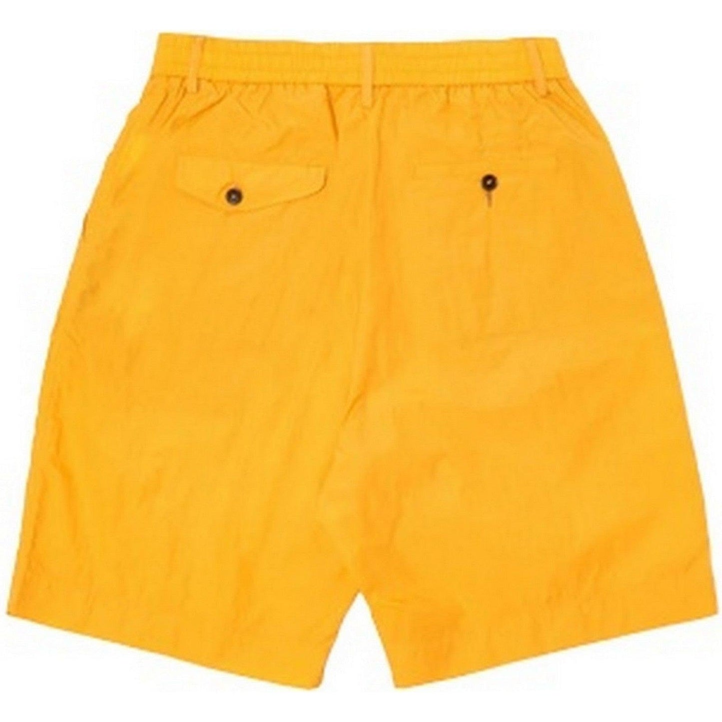 Pantalones cortos de hombre Universal Works - Pantalón corto de chándal plisado - Naranja