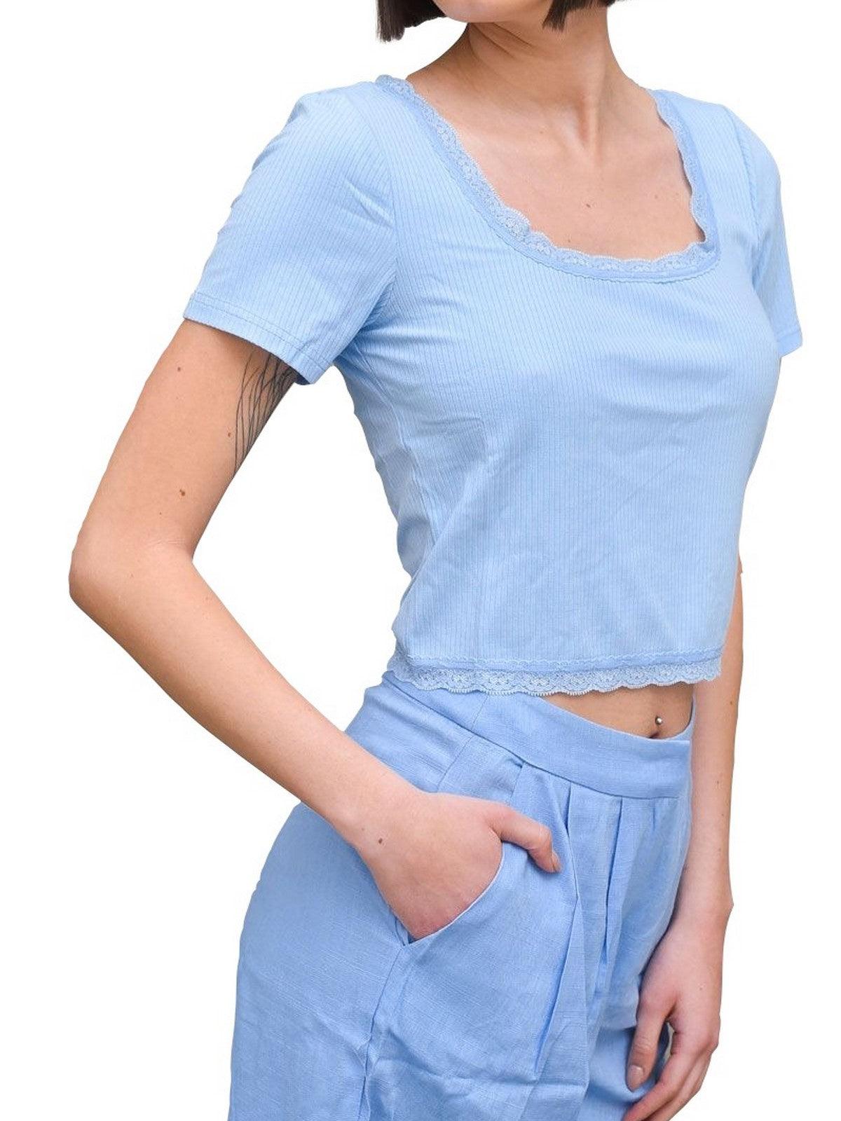 Canotte e top Donna Glamorous - Ladies Top - Blu