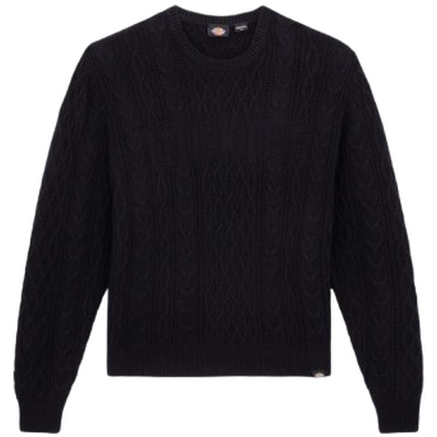 Maglie a manica lunga Uomo Dickies - Dickies Script Cable Sweater - Nero