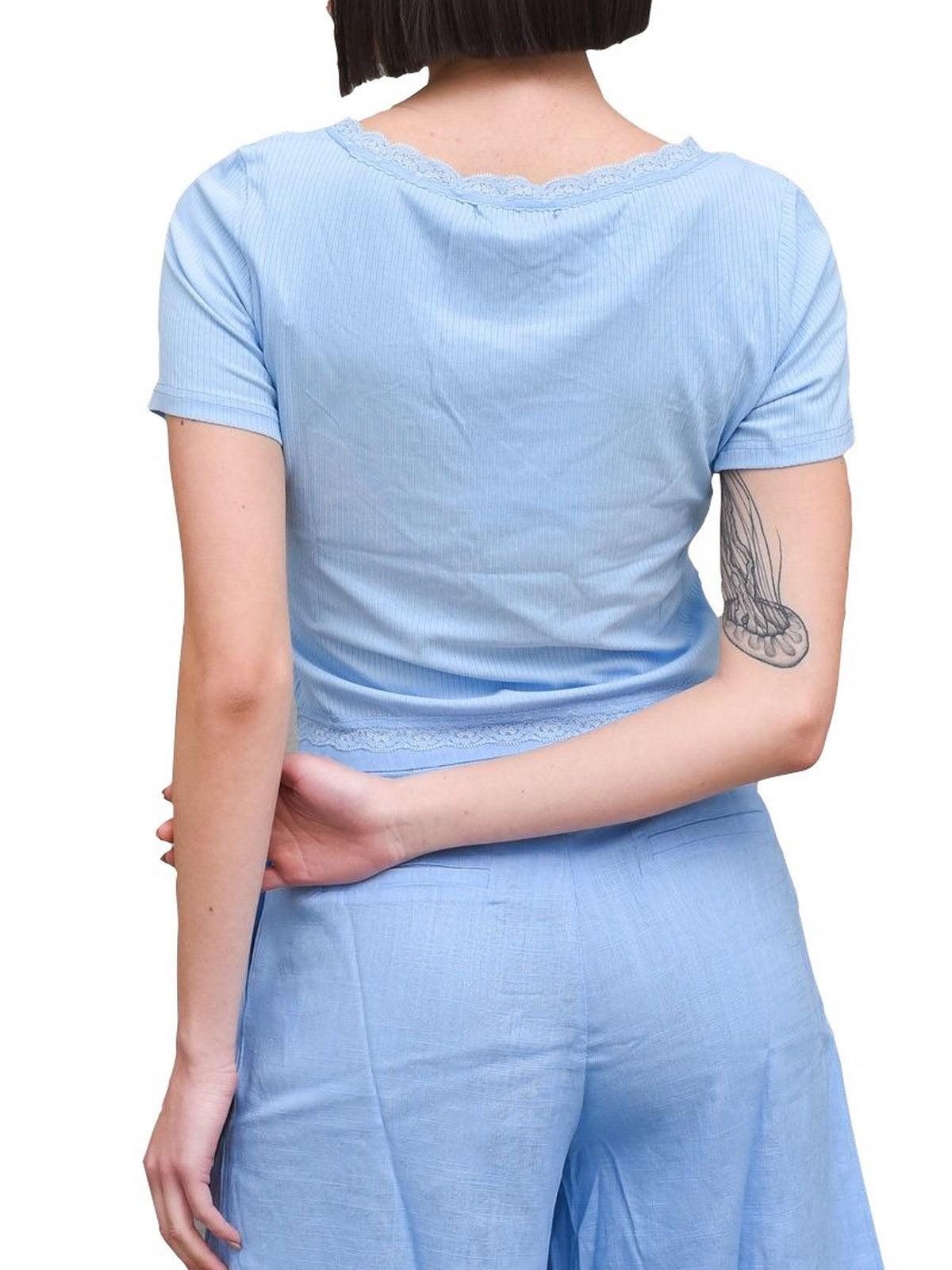 Canotte e top Donna Glamorous - Ladies Top - Blu