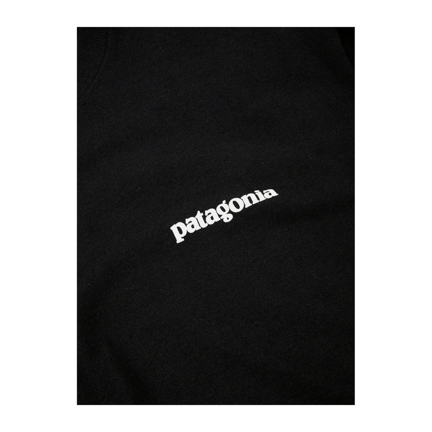 T-shirt Uomo Patagonia - M's P-6 Logo Responsibili-Tee - Nero