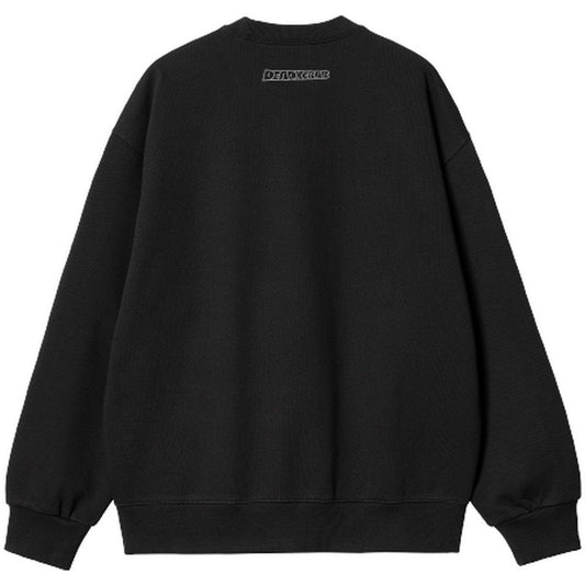 Felpe senza cappuccio Uomo Carhartt Wip - Deadkebab Knock Knock Sweat - Nero