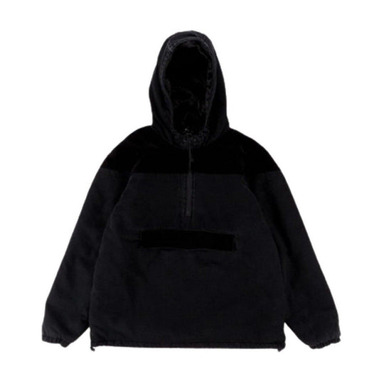 Kurtki męskie Edwin - Kurtka Popover z kapturem - Czarna