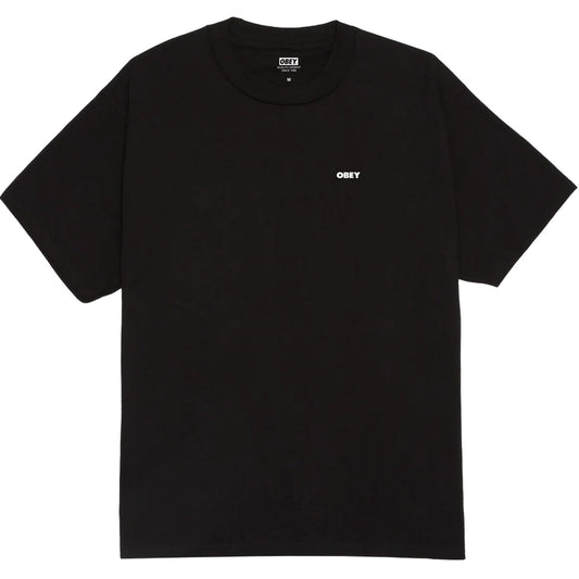 T-shirt Uomo Obey - Obey Cosmic Noise Tee - Nero