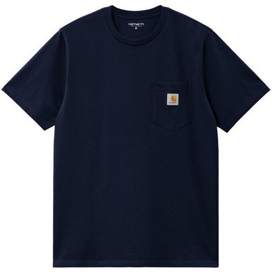 Carhartt Wip T-shirt pour hommes - T-shirt à poche S/S - Bleu