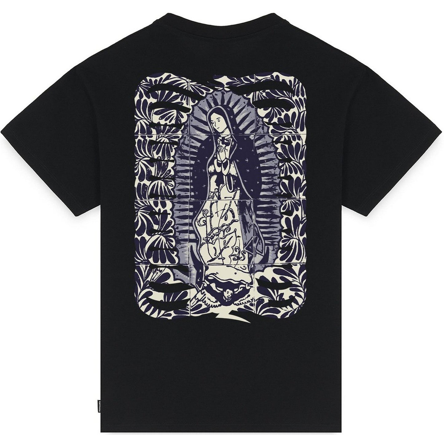 T-shirt Uomo Propaganda - T-Shirt M/M Ribs Delft - Nero