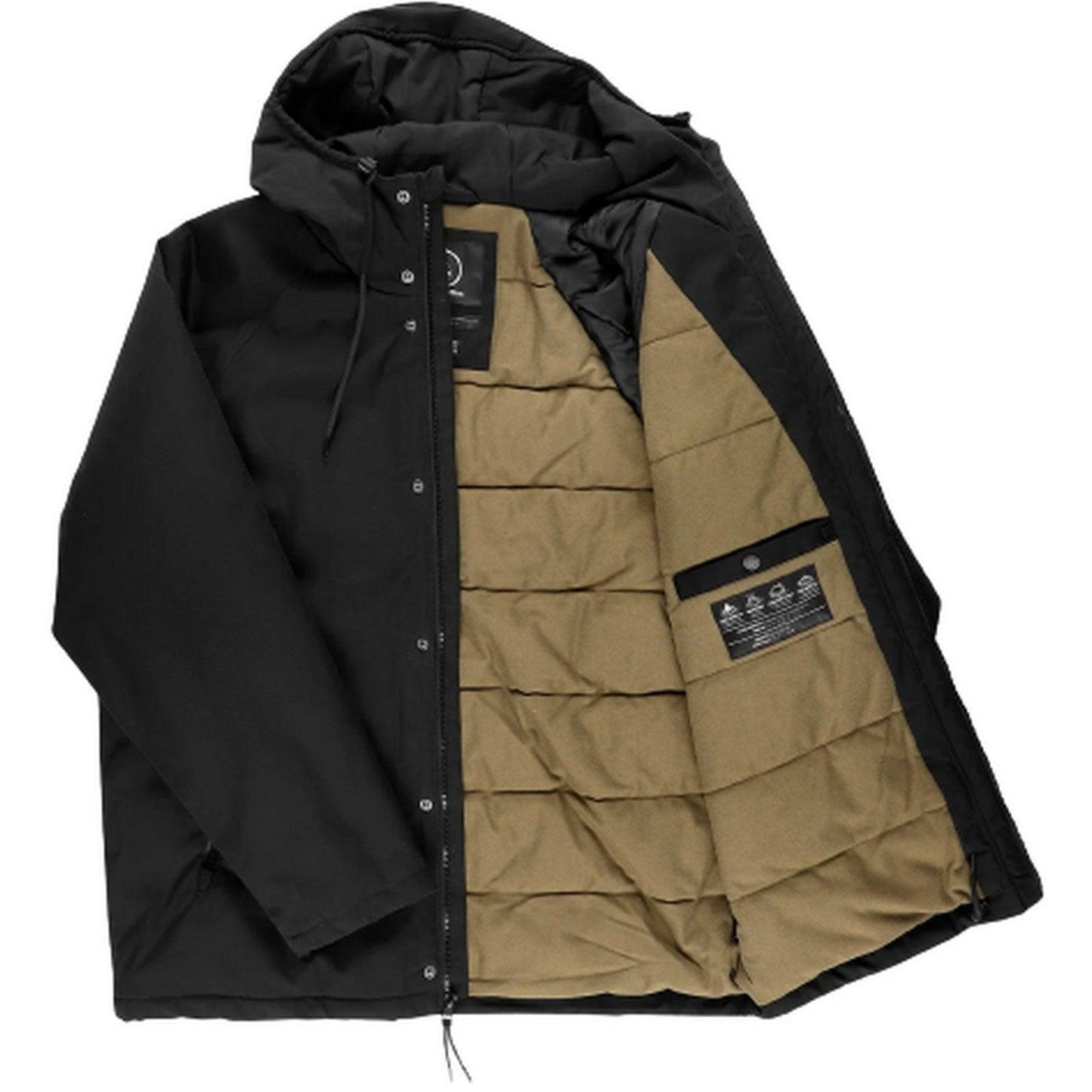 Giacche Uomo Volcom - Stoke Stone Ii 5K Jacket - Nero