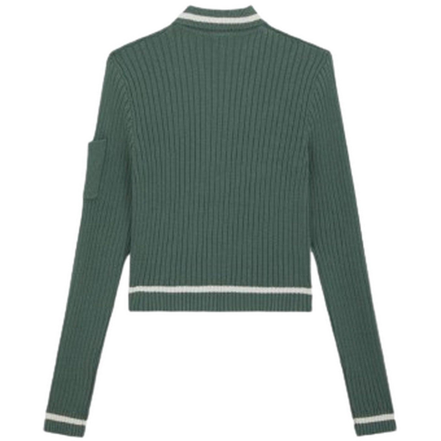 Cardigan Donna Dickies - Elkhart Zip Cardigan W - Verde