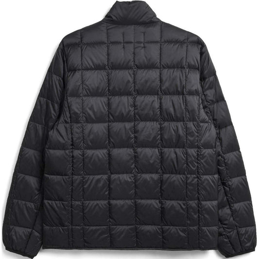Taion Unisex Down Jackets - Hi Neck W-Zip Down Jkt - Black