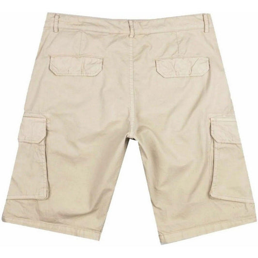Bermuda Lyle & Scott pour hommes - Short cargo Wembley - Blanc