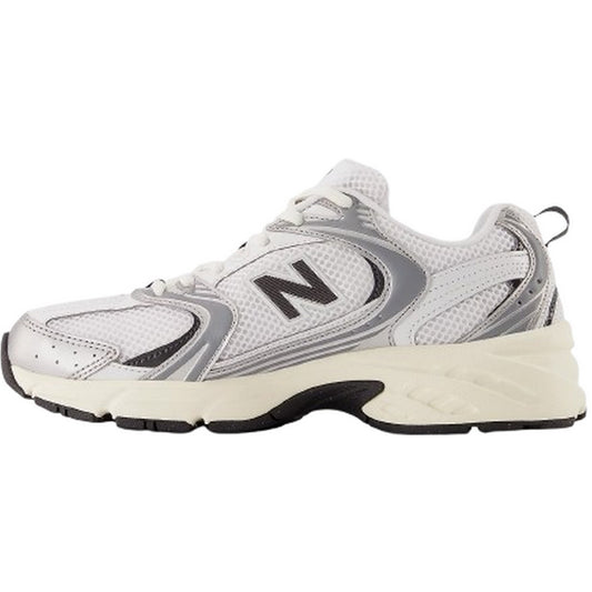 Sneaker Unisex New Balance - Scarpa Lifestyle - Unisex - Synthetic-Mes - Argento